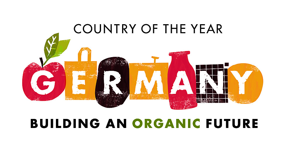 Logo: Deutschland ist Land des Jahres auf BioFach 2017