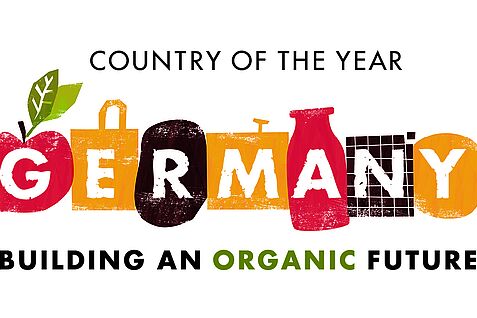 Logo: Deutschland ist Land des Jahres auf BioFach 2017