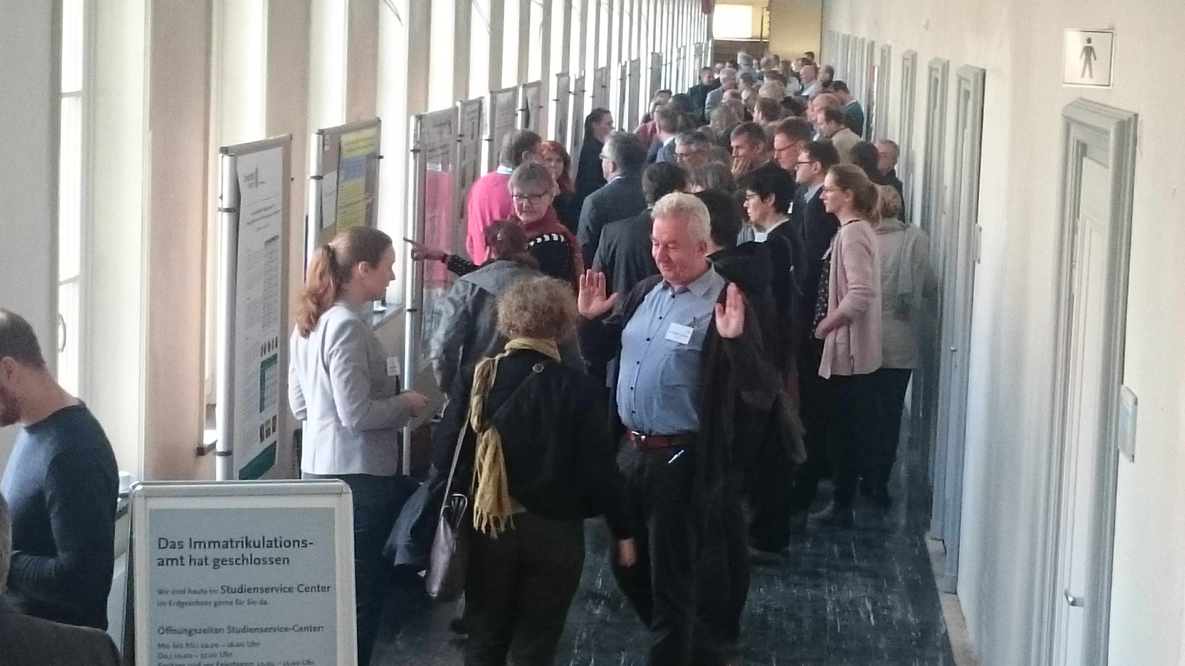 Unkrauttagung 2018, Postersession, Braunschweig Haus d. Wissenschaft