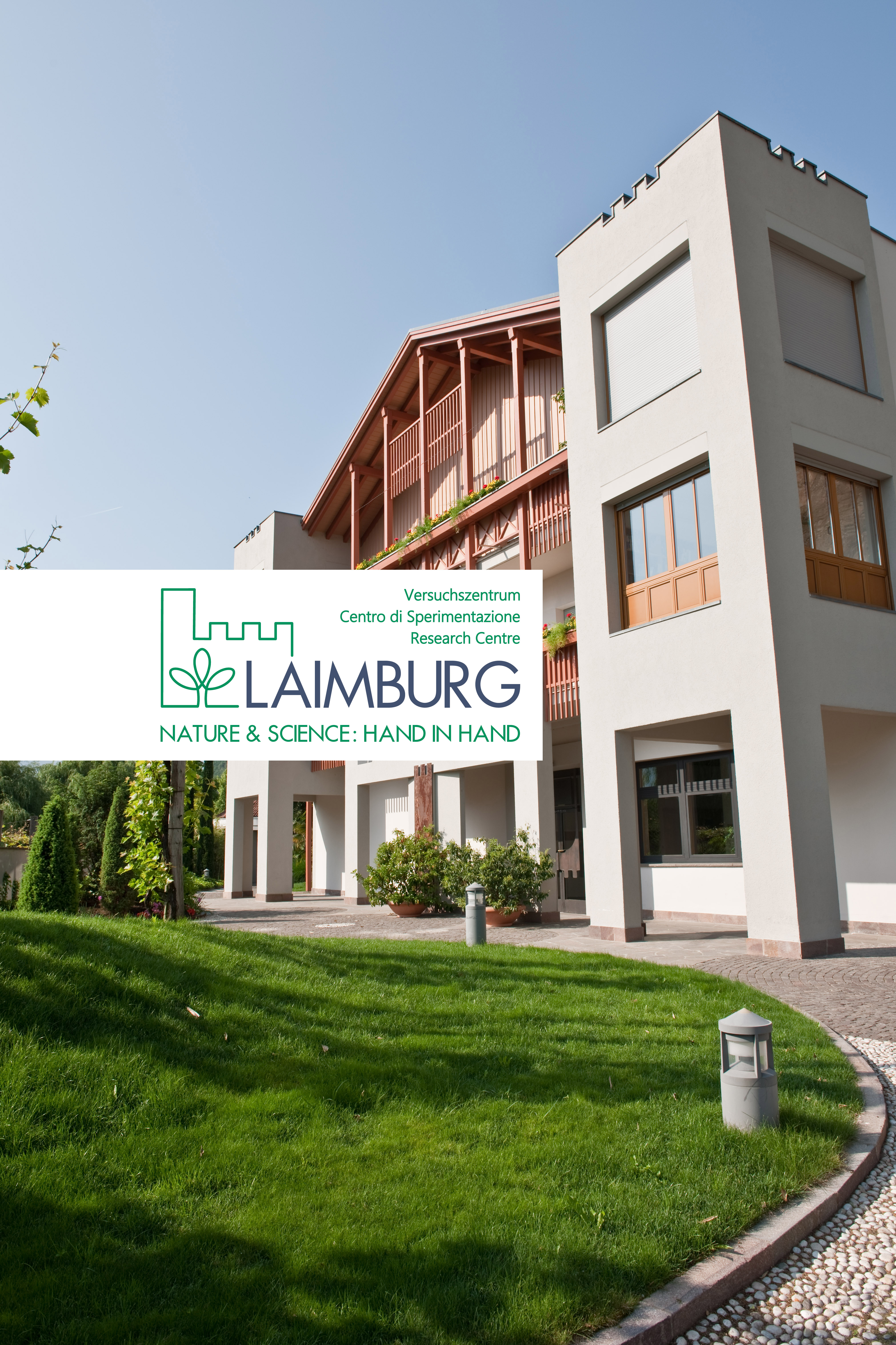 Haupteingang Versuchszentrum Laimburg Südtirol, Italien. © A.Seppi/Laimburg