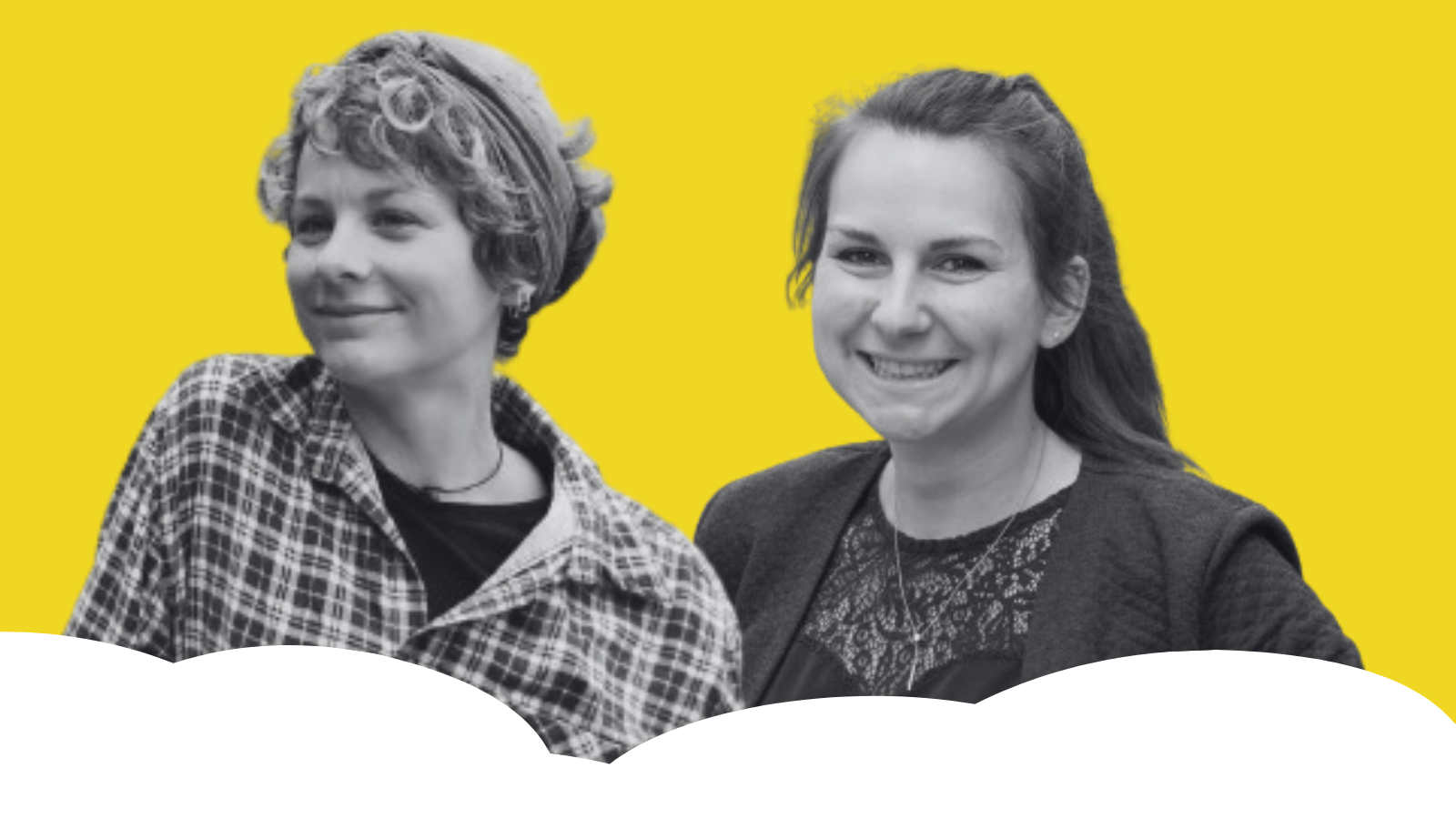 Schmuckgrafik mit Hanna Gardein und Jana Furtwengler. Schmuckgrafik. Die Gesichter von Hana Gardein und Jana Furtwängler sind zu sehen.