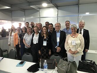 [Translate to Englisch:] Deutsche Delegation in Rio de Janeiro.