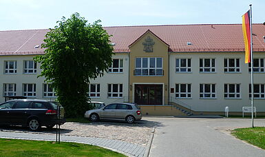 Department building in Groß Lüsewitz.