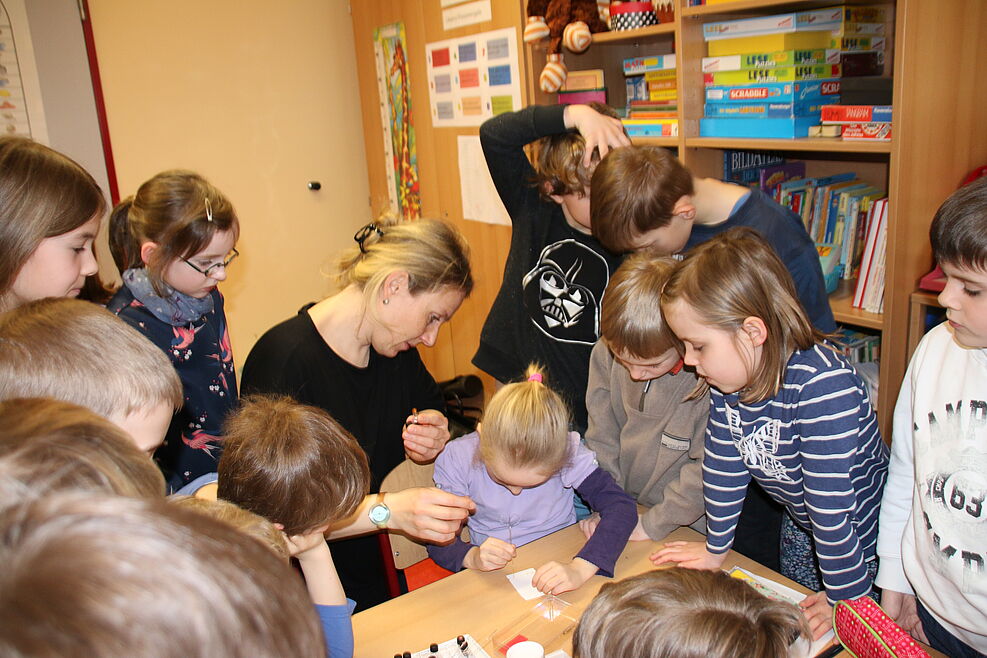 Umweltprojekttag 16.Grundschule Bruno H. Bürgel Potsdam am JKI in Berlin