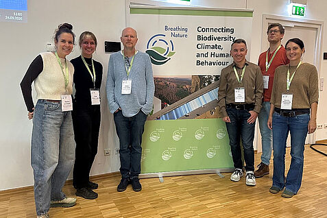 The team of the JKI Institute for Forest Protection at the CBC 2026 conference in Leipzig. Photo: Rico Fischer