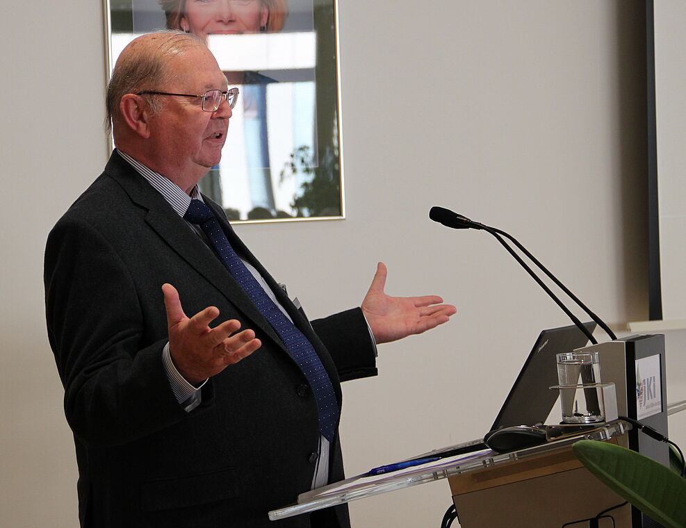 
	Grußwort von Univ. Doz. Dr. Gerhard Bedlan/Österrreich. Foto: Gerlinde Nachtigall/JKI
