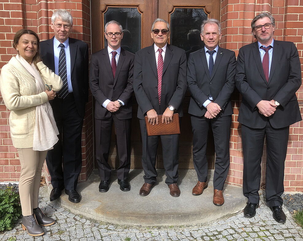 Gruppenbild zum Besuch des Uruguayischem Landwirtschaftsministers während seines Deutschlandaufenthaltes beim JKI