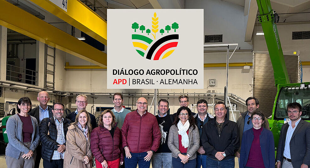 
	Eine Brasilianische Delegation der Forschungseinrichtung Embrapa, des Agrarministeriums und des Deutsch-Brasilianischen Agrarpolitischen Dialogs besuchte das Julius Kühn-Insttiut in Braunschweig. © S. Barnert/JKI
