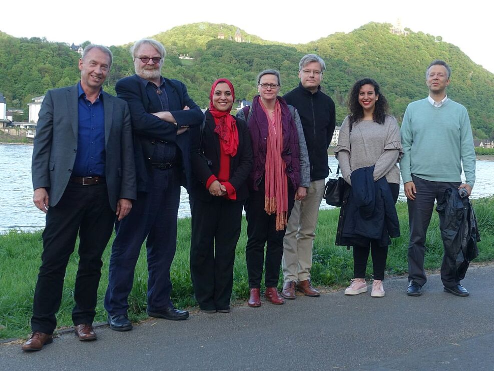 Gruppenbild: Steuerungsgruppe des Deutsch/Ägyptischen Forschungs Fonds (GERF)