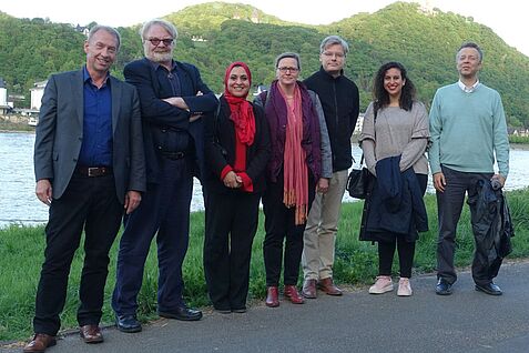 Gruppenbild: Steuerungsgruppe des Deutsch/Ägyptischen Forschungs Fonds (GERF)