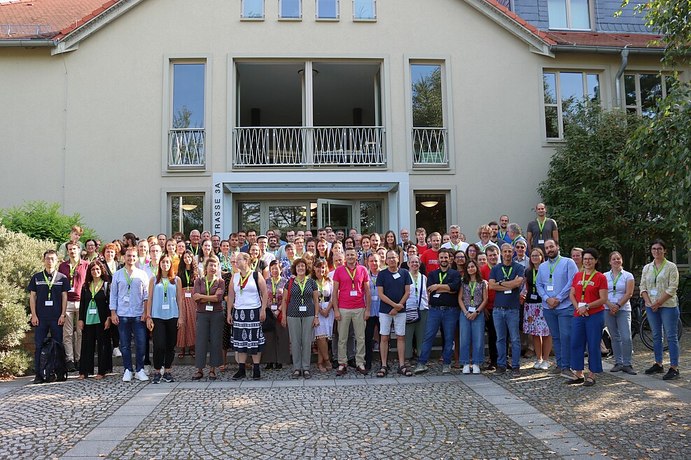 Die Teilnehmerinnen und Teilnehmer des XVI. Eucarpia Symposium on Fruit Breeding and Genetics in Dresden-Pillnitz. ©JKI