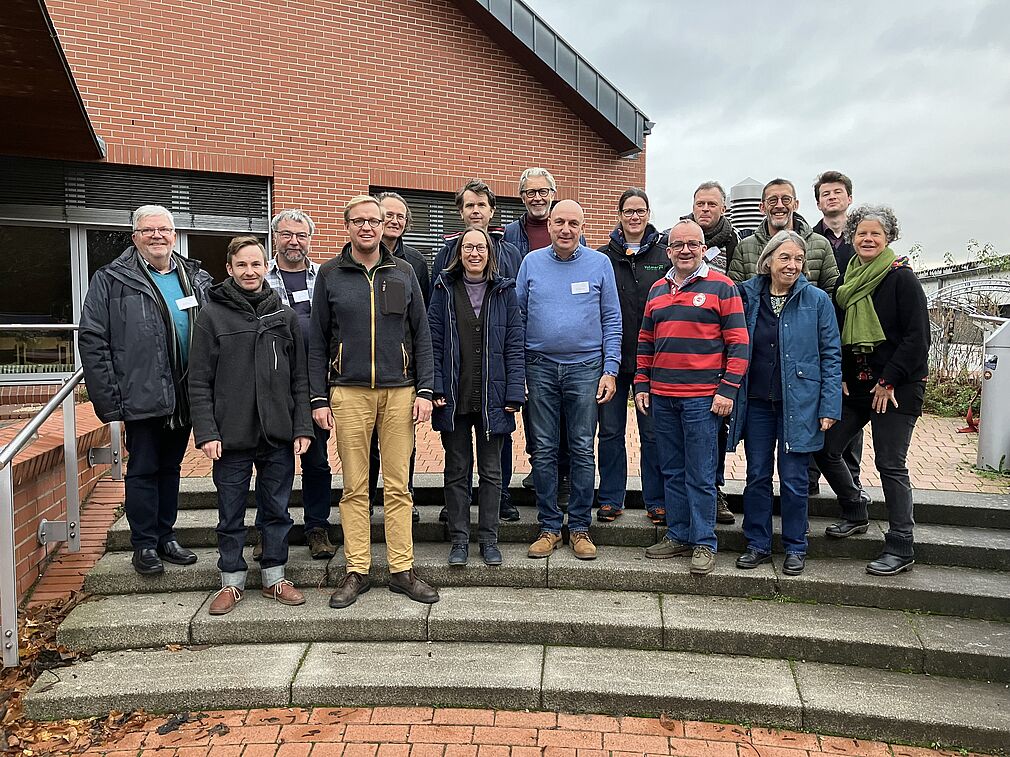 Gruppenfoto der BioZierPVM-Projektbeteiligten.