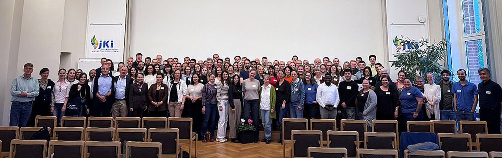 Participants of the DGMet annual meeting in Berlin. © Sophie Wenzel/JKI