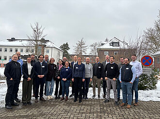Gruppe der Teilnehmenden Referenten des Faserhanf-Fachgesprächs am JKI Braunschweig am 28.1.2026. © S. Barnert/JKI