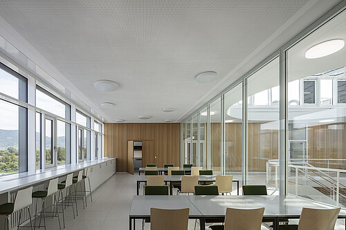 Cafeteria im JKI-Neubau Dossenheim © Dirk Altenkirch
